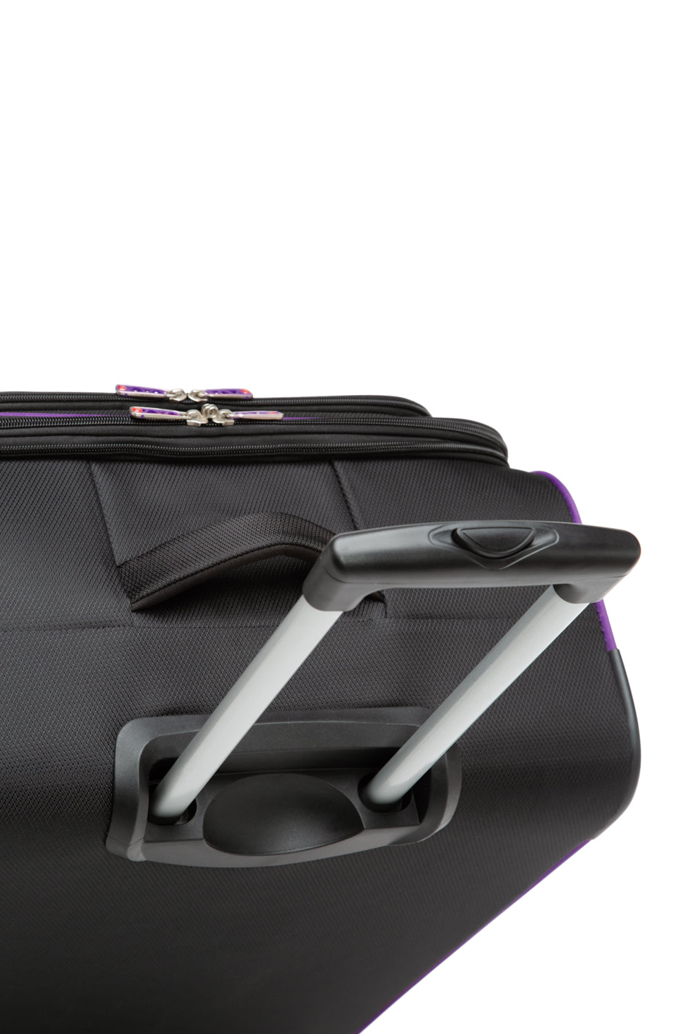 SWISSGEAR - Basel Collection Upright Luggage 3 Piece Set - Black Purple - 04