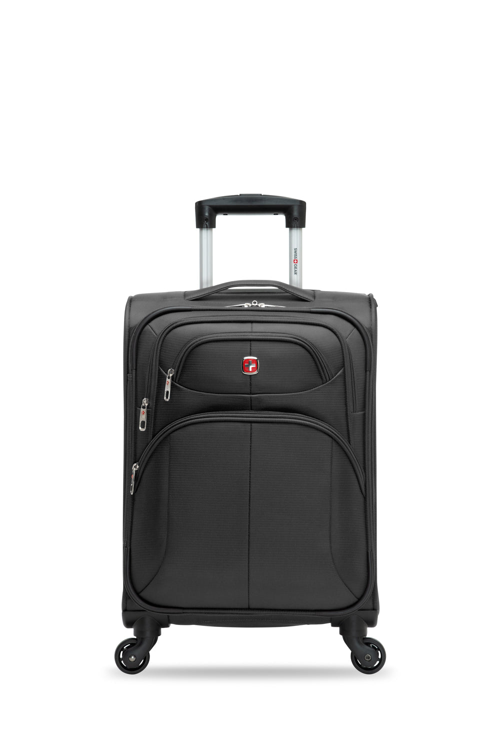 SWISSGEAR - Victorious Collection Carry-On Upright Luggage - Black - 04