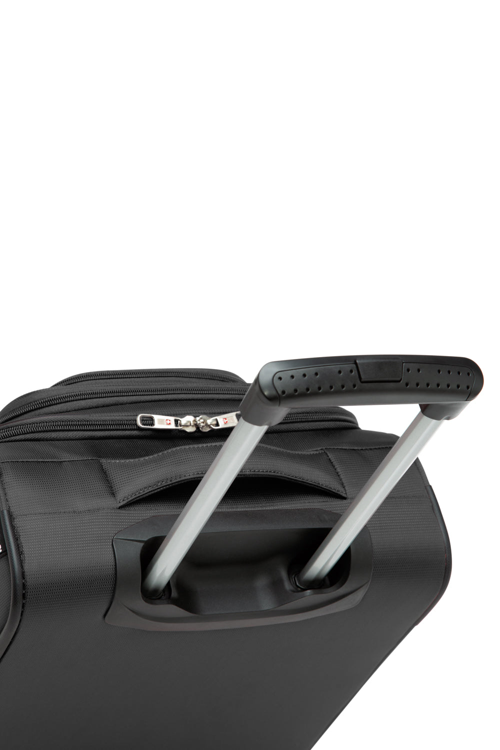 SWISSGEAR - Victorious Collection Carry-On Upright Luggage - Black - 06