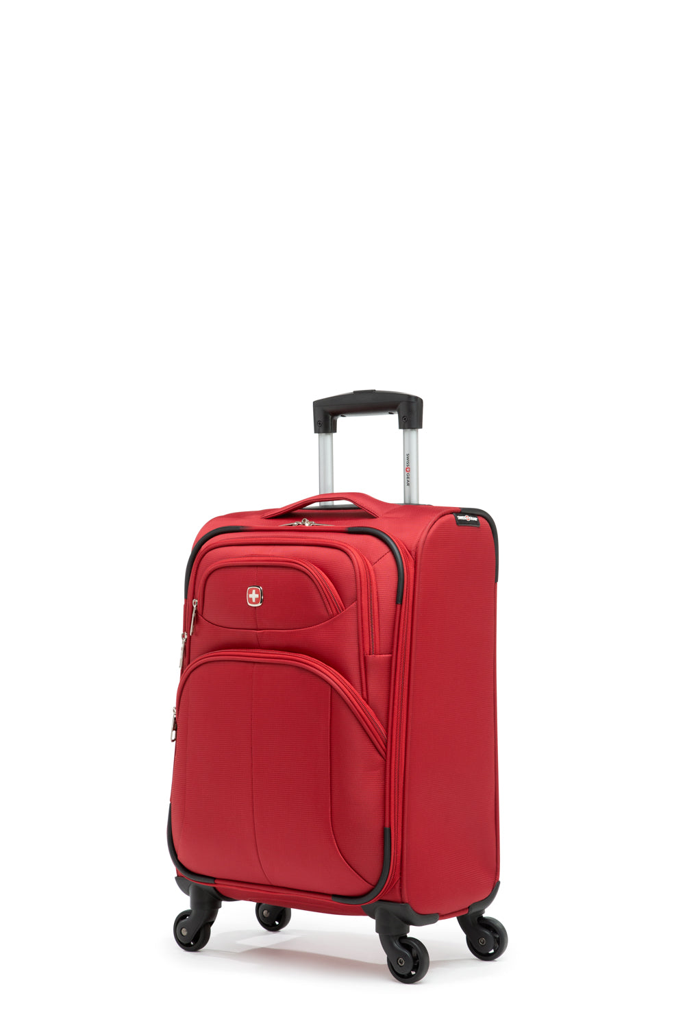 SWISSGEAR - Victorious Collection Carry-On Upright Luggage - Red - 02