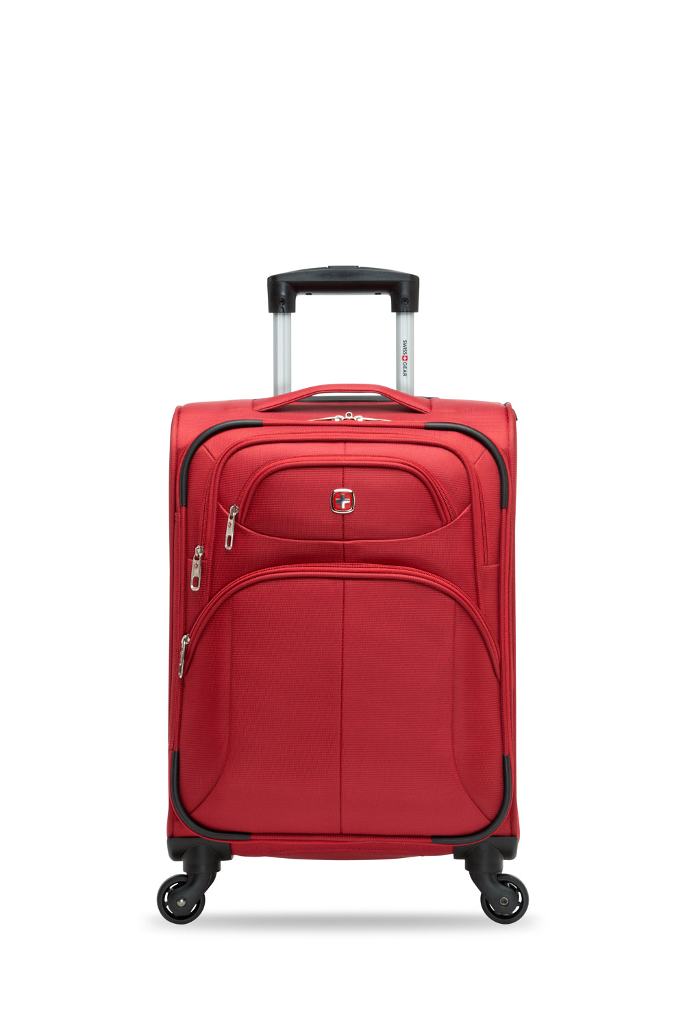 SWISSGEAR - Victorious Collection Carry-On Upright Luggage - Red - 04