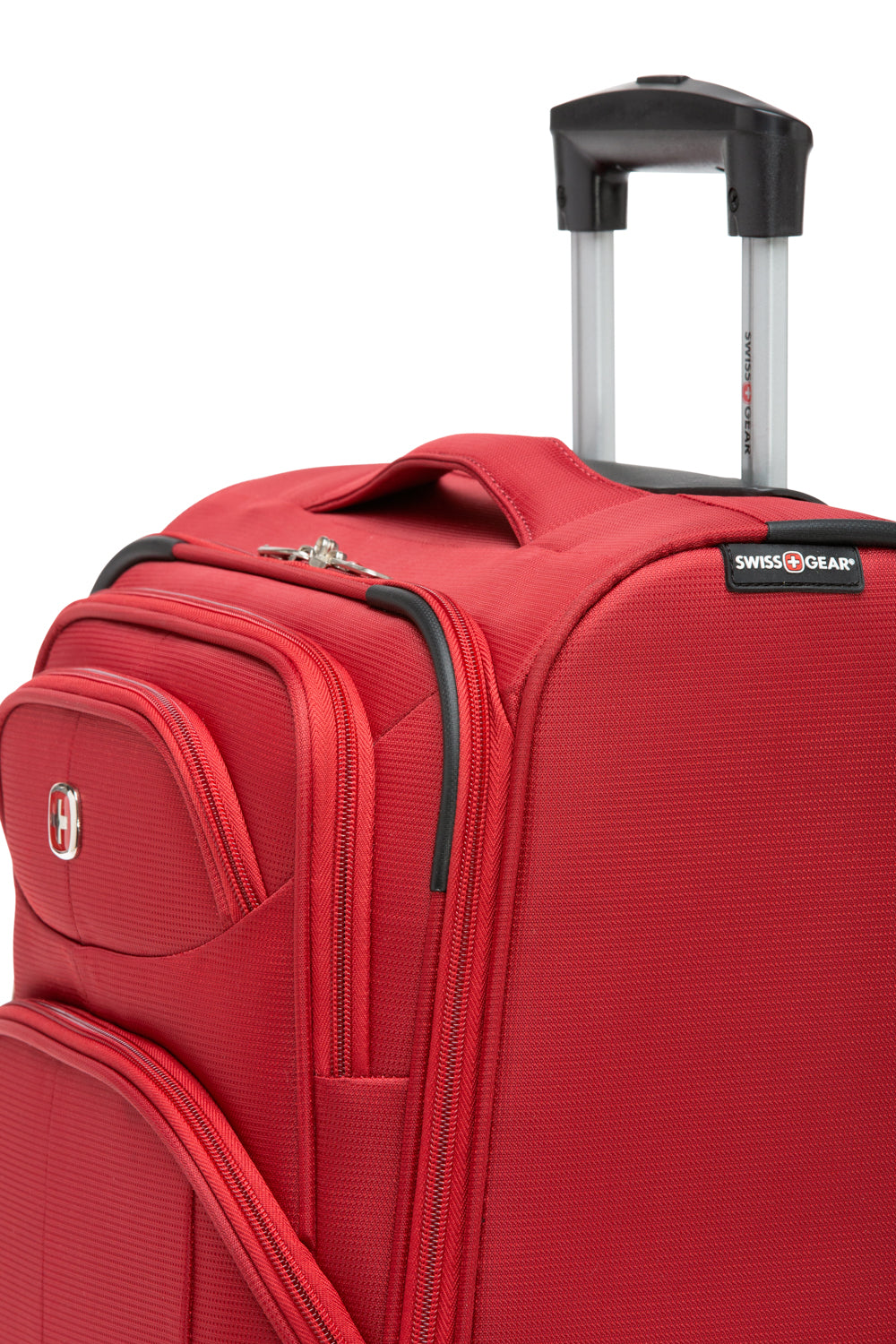 SWISSGEAR - Victorious Collection Carry-On Upright Luggage - Red - 08