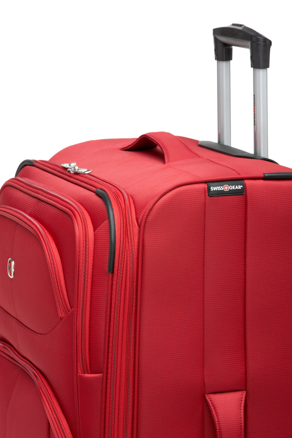 SWISSGEAR - Victorious Collection Upright Luggage 3 Piece Set - Red - 07