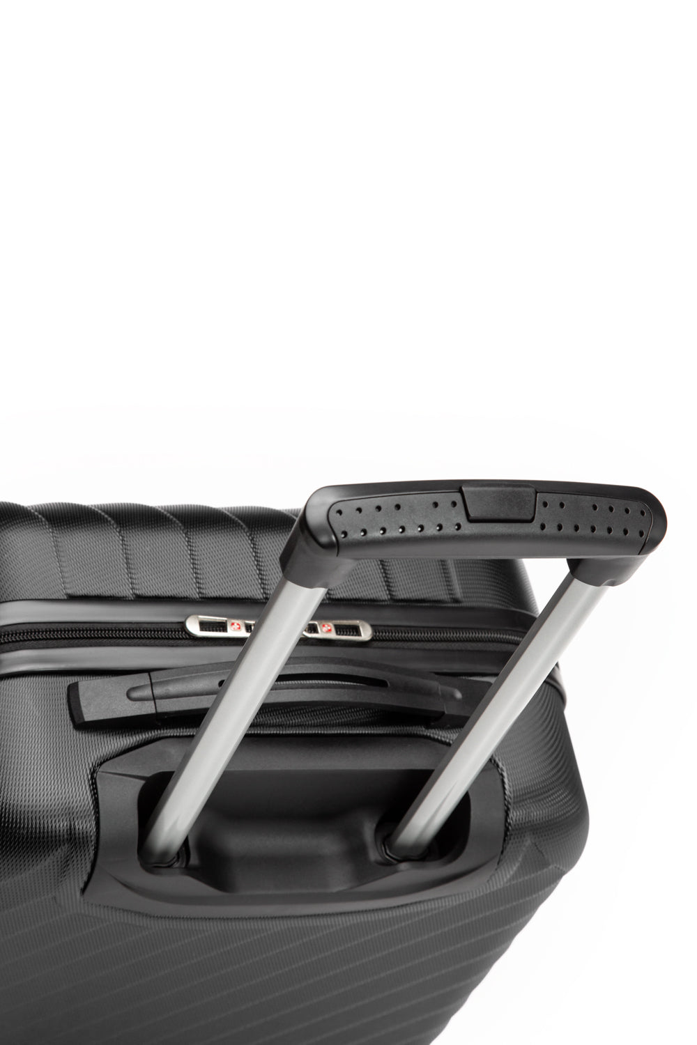 SWISSGEAR - BOLD III Collection Expandable Hardside Luggage 3 Piece Set - Black - 03