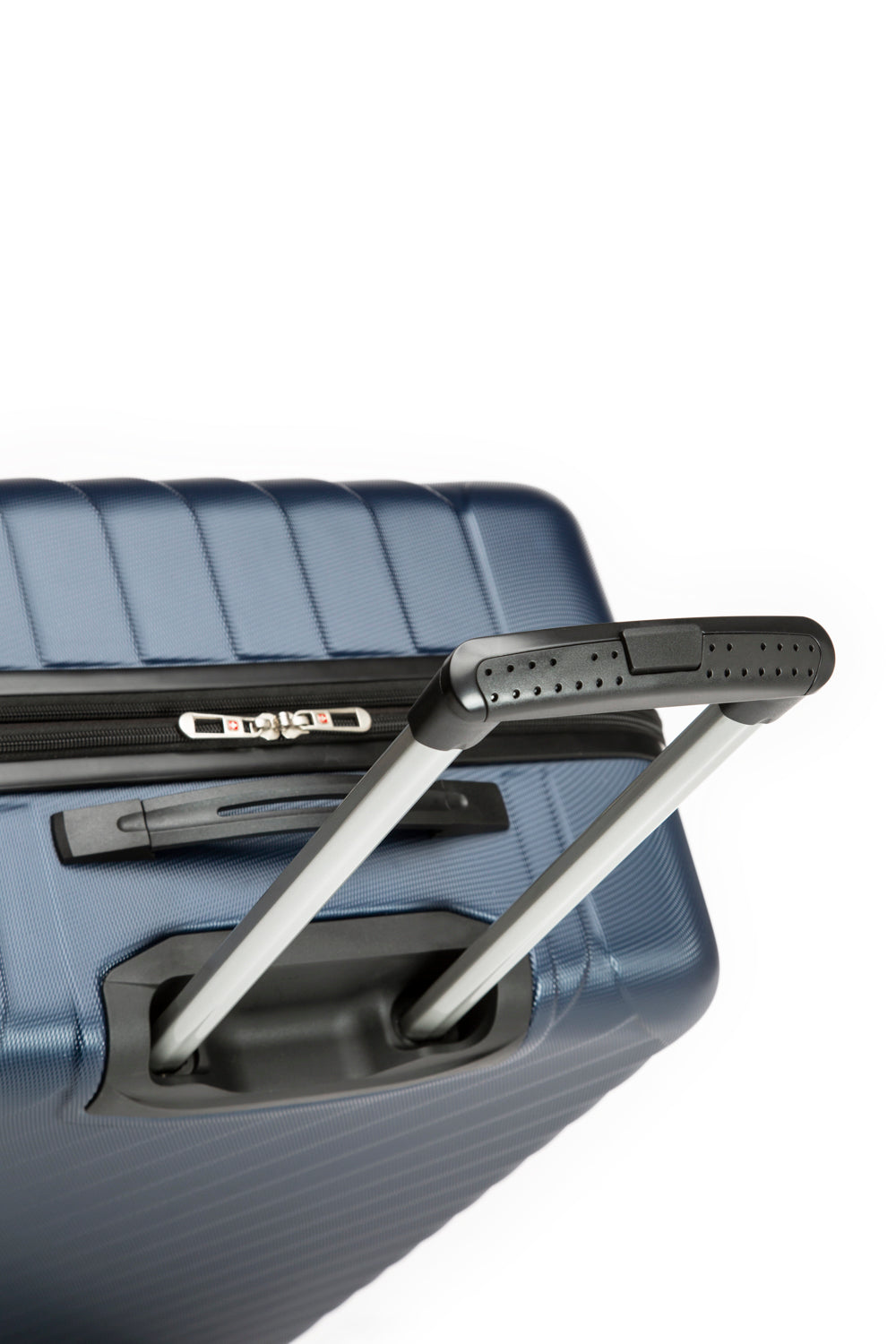 SWISSGEAR - BOLD III Collection Expandable Hardside Luggage 3 Piece Set - Navy - 05