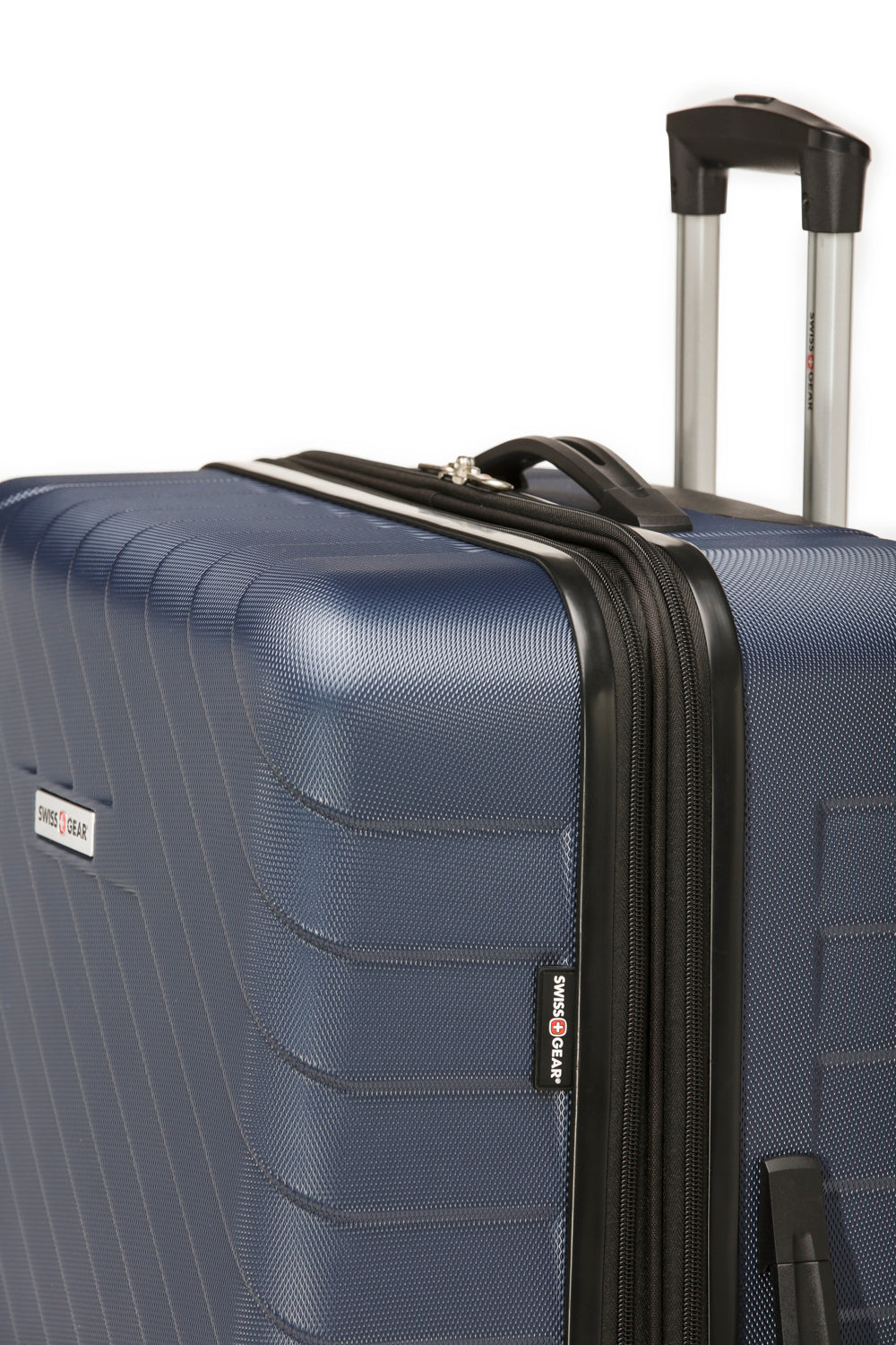 SWISSGEAR - BOLD III Collection Expandable Hardside Luggage 3 Piece Set - Navy - 07