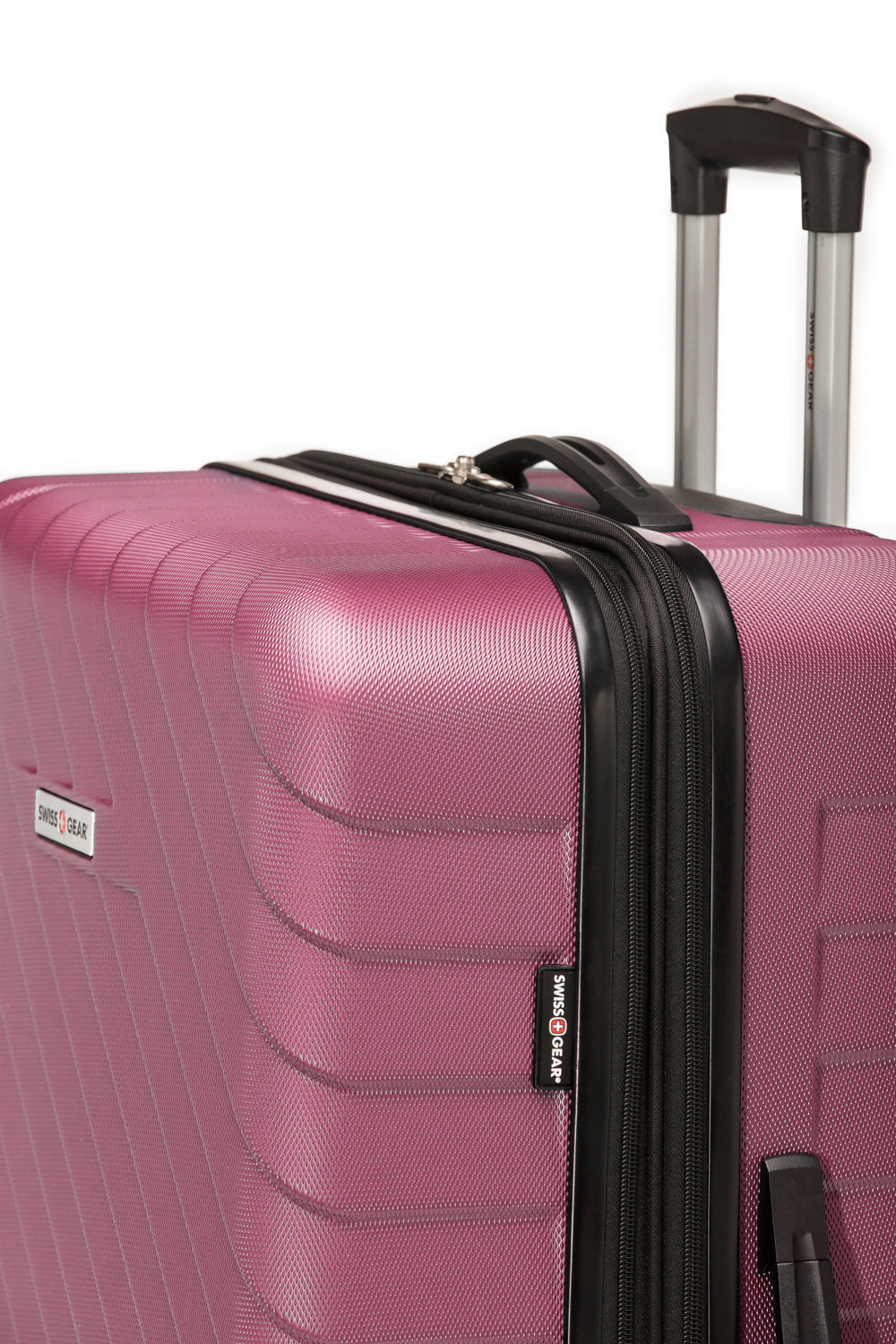 SWISSGEAR - BOLD III Collection Expandable Hardside Luggage 3 Piece Set - Rose - 07