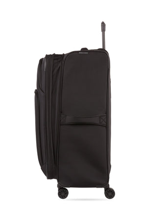 SWISSGEAR 36400 Expandable 3pc Spinner Luggage Set - Black-expands by 2