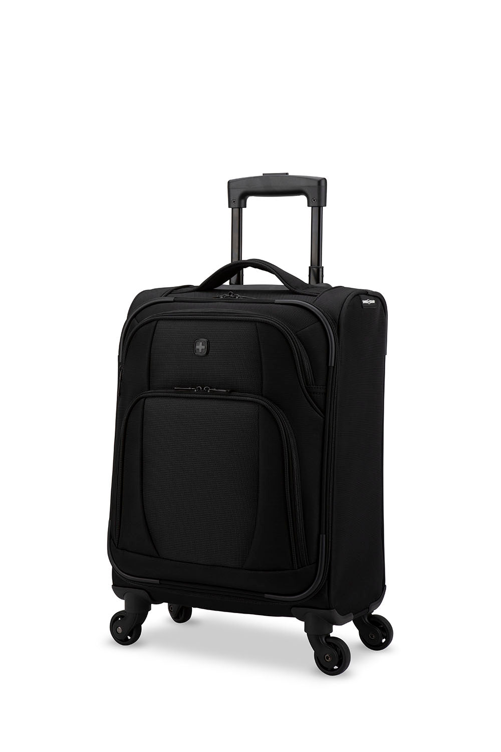 SWISSGEAR - Nouveau Collection Carry-On Upright Luggage - Black - 02