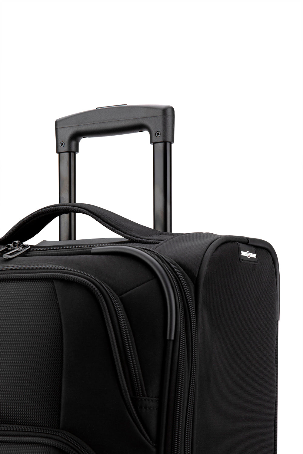 SWISSGEAR - NOUVEAU Collection 3 Piece Expandable Upright Luggage Set - Black - 06