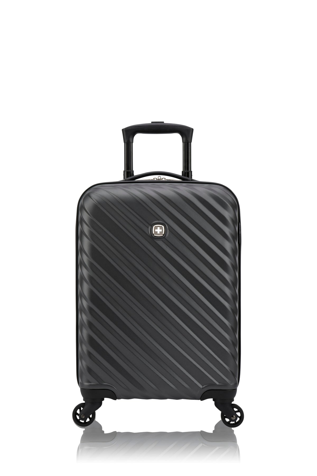 SWISSGEAR - MOD Collection Carry-On Hardside Luggage - Charcoal - 01