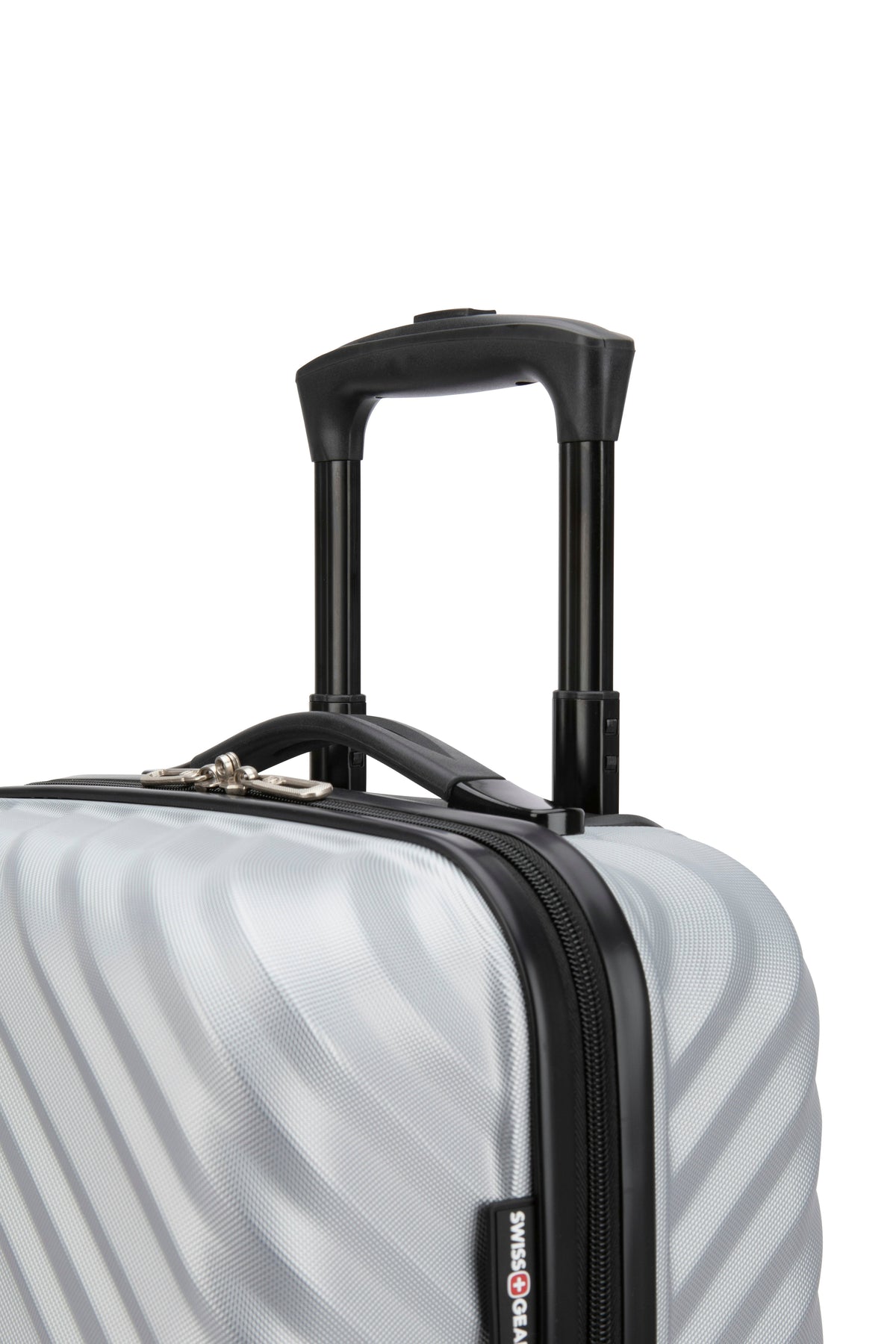 SWISSGEAR - MOD Collection Carry-On Hardside Luggage - Silver - 08
