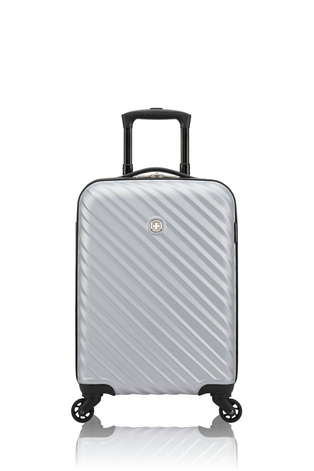 SWISSGEAR - MOD Collection Carry-On Hardside Luggage - Silver - 01