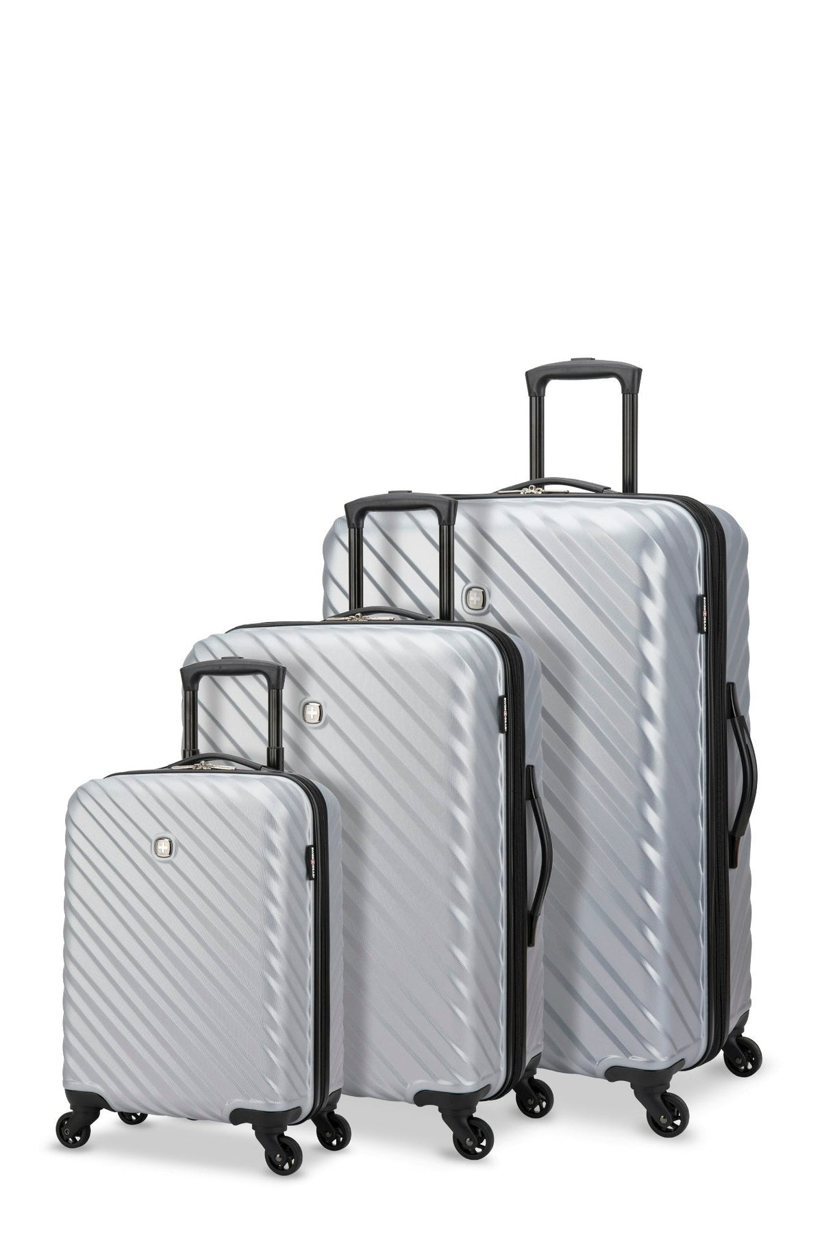 SWISSGEAR - MOD Collection Hardside 3 Piece Set - Silver - 02
