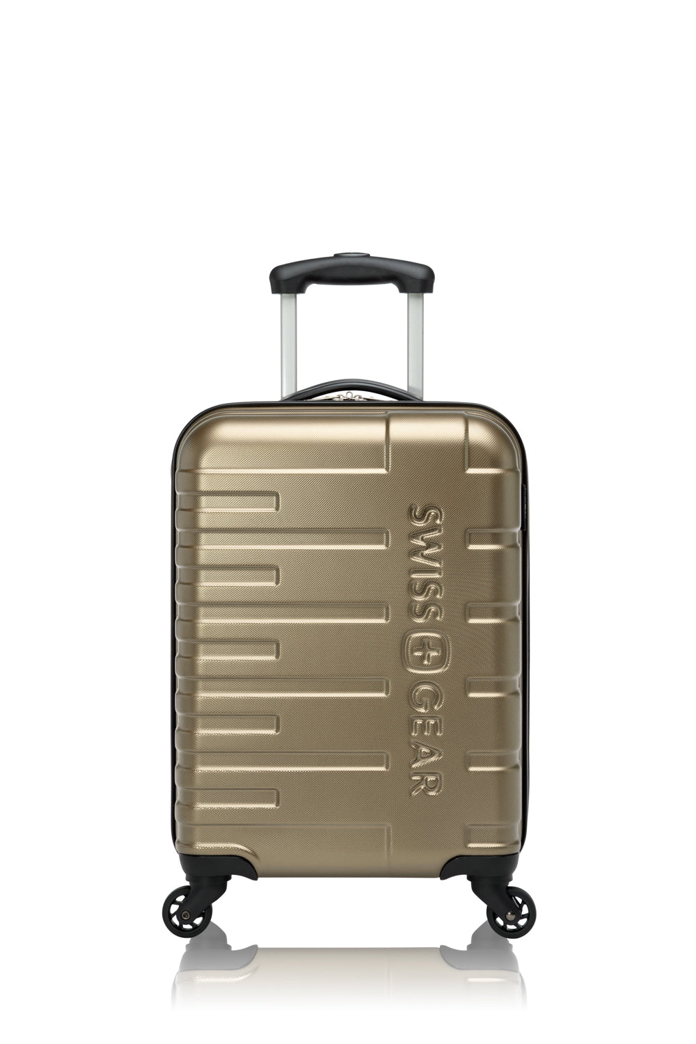 SWISSGEAR - LOCKER Collection Carry-On Hardside Luggage - Champagne - 01