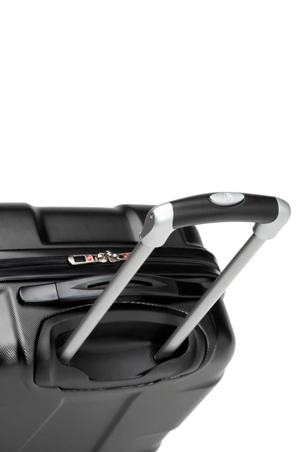 SWISSGEAR - Côte d'Azur Collection Expandable Hardside Luggage 3 Piece Set - Black - 05