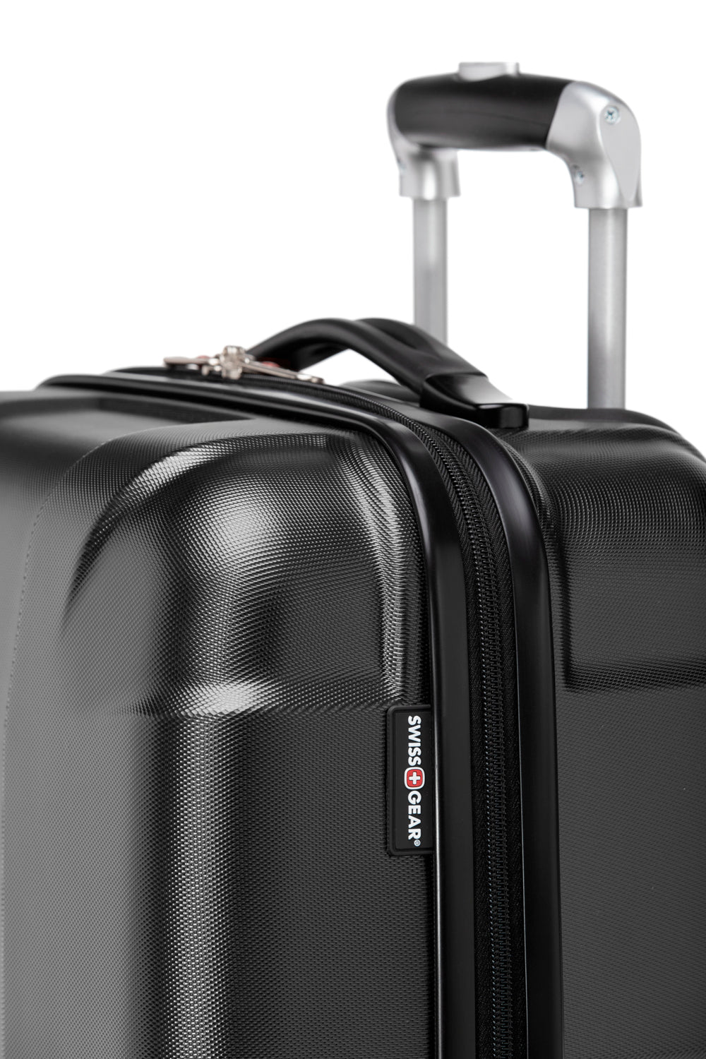 SWISSGEAR - Côte d'Azur Collection Carry-On Hardside Luggage - Black - 08