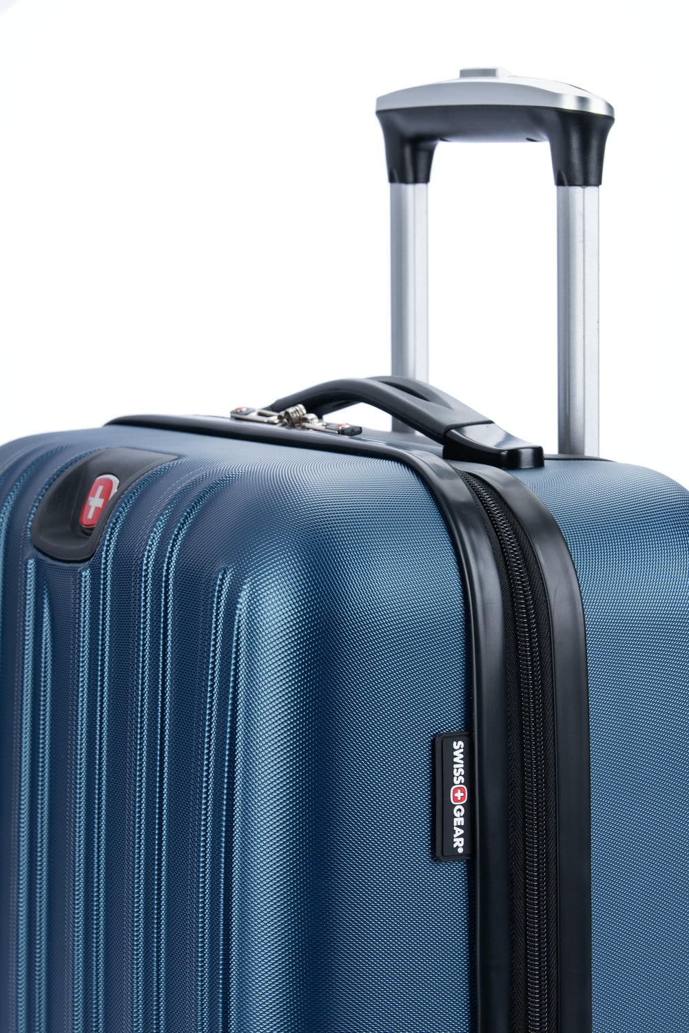 SWISSGEAR - Mammoth Collection Carry-on Hardside Luggage - Blue - 08