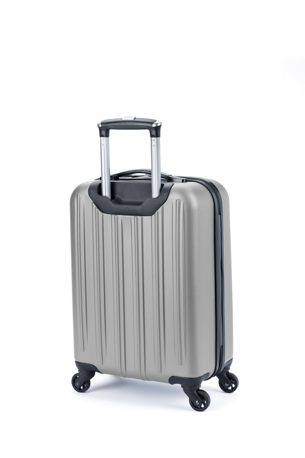 SWISSGEAR - Mammoth Collection Carry-on Hardside Luggage - Silver - 03