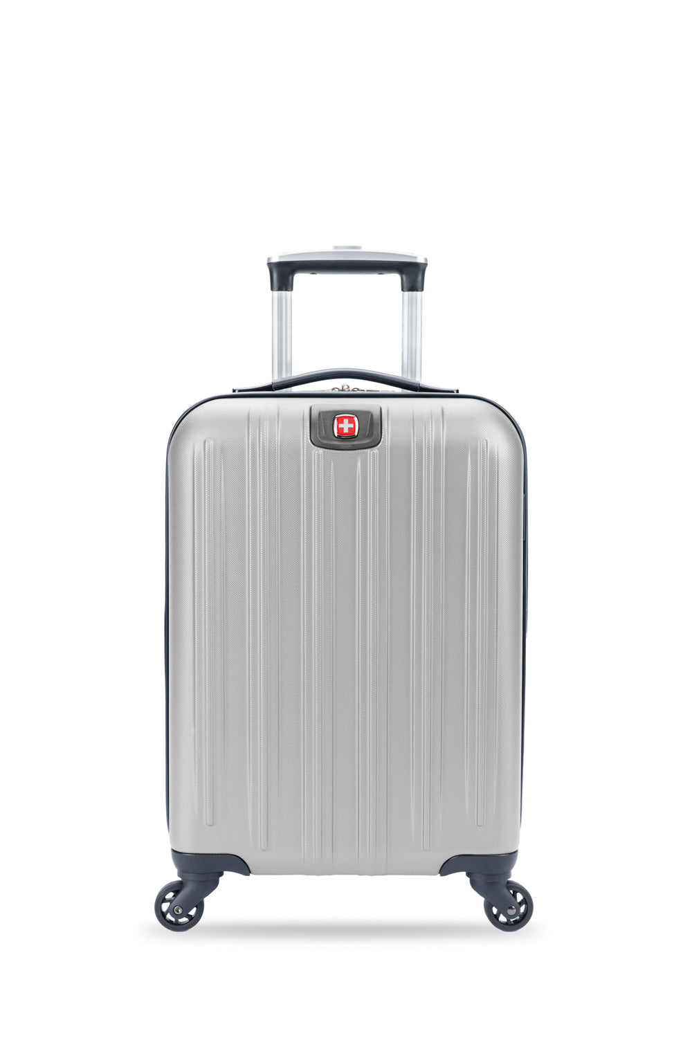SWISSGEAR - Mammoth Collection Carry-on Hardside Luggage - Silver - 04