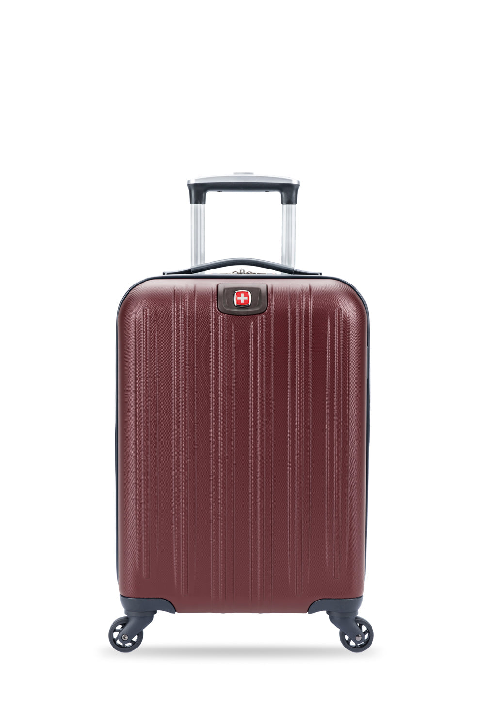SWISSGEAR - Mammoth Collection Carry-on Hardside Luggage - Wine - 04