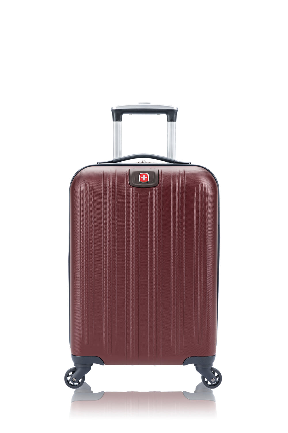 SWISSGEAR - Mammoth Collection Carry-on Hardside Luggage - Wine - 01