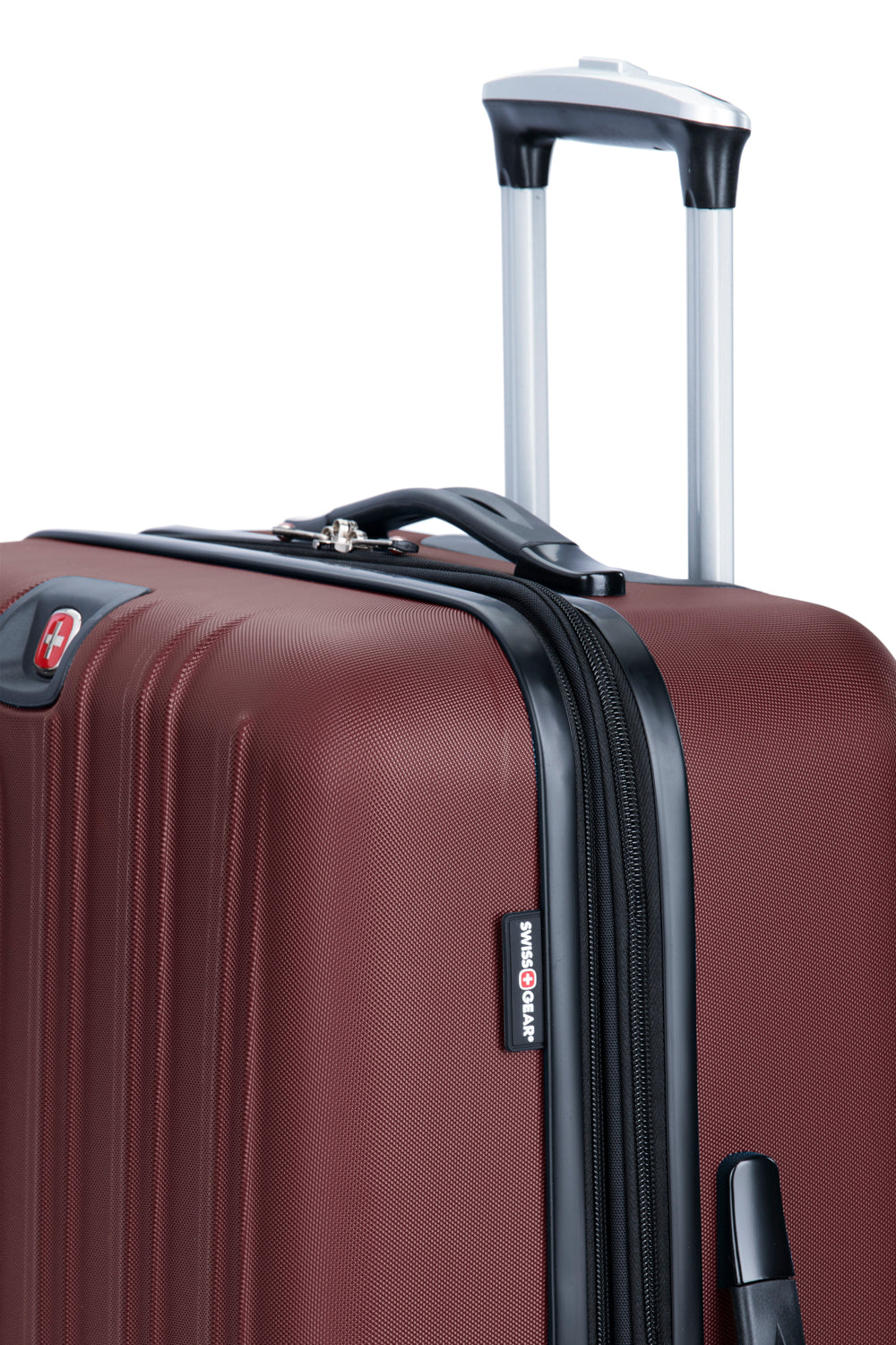 SWISSGEAR - MAMMOTH Collection Expandable Hardside Luggage 3 Piece Set - Wine - 08
