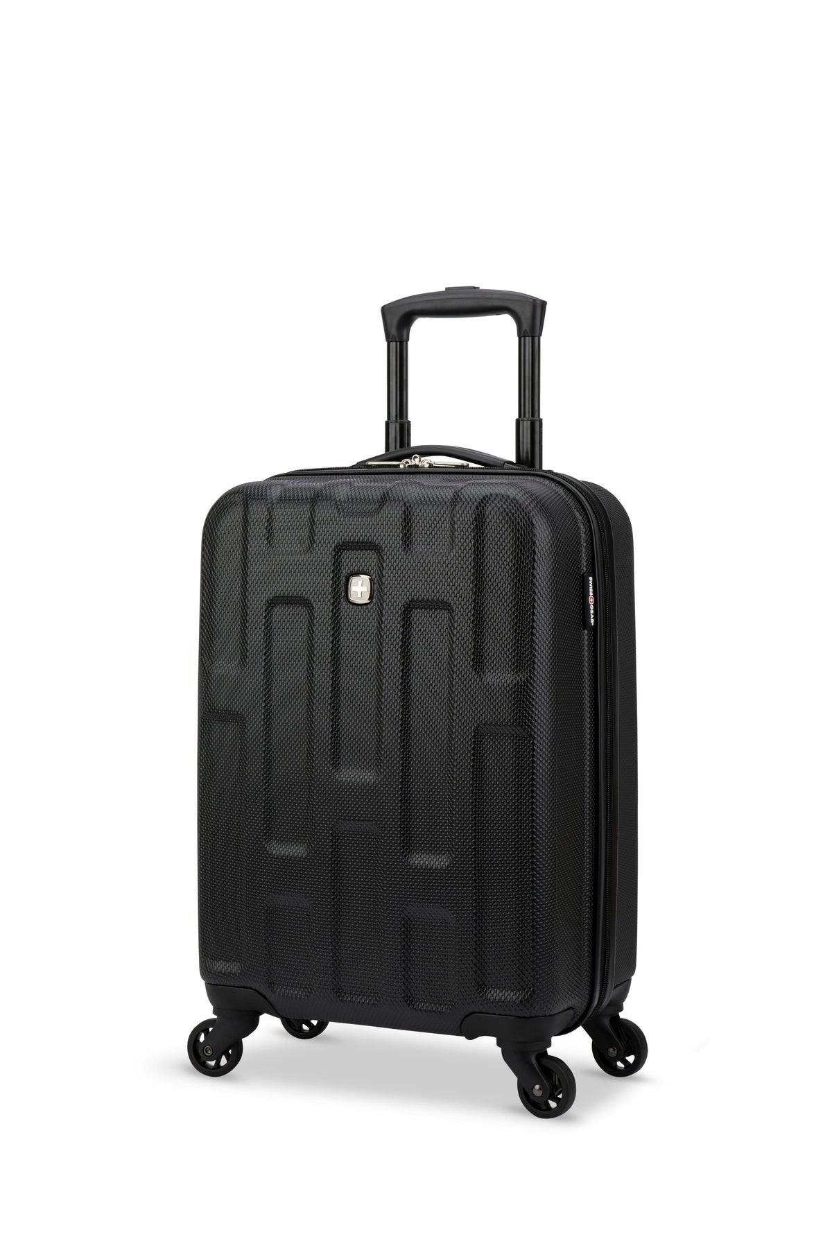 SWISSGEAR - Spring Break Collection Carry-On Hardside - Black - 02