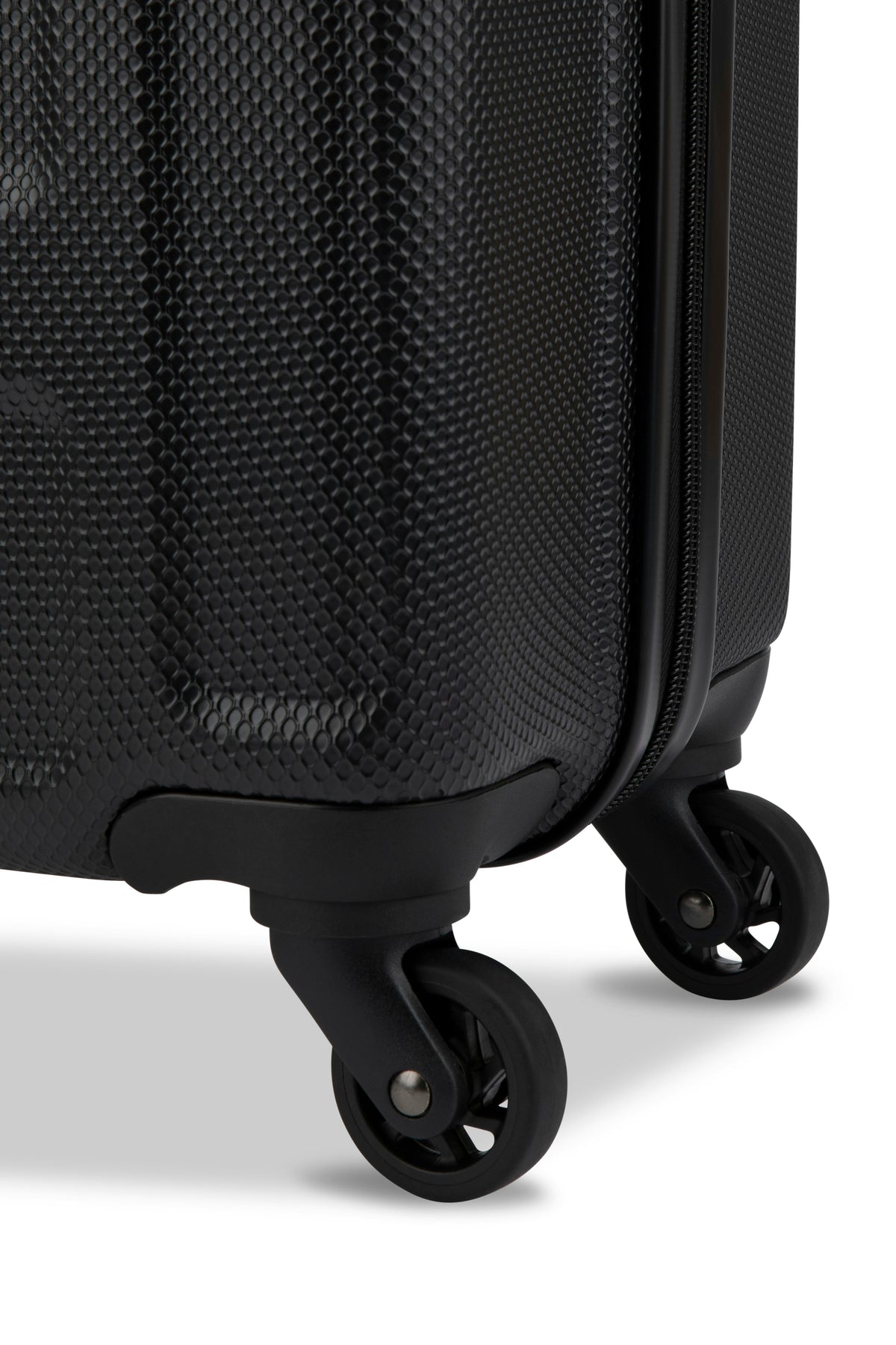 SWISSGEAR - Spring Break Collection Carry-On Hardside - Black - 07