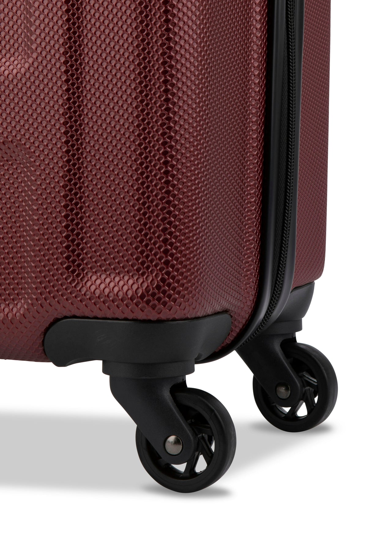 SWISSGEAR - Spring Break Collection Carry-On Hardside - Burgundy - 07