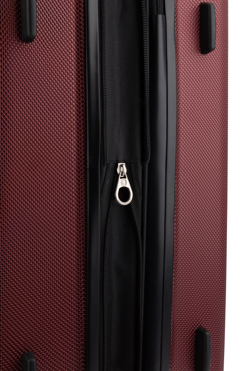 SWISSGEAR - Spring Break Collection Hardside Luggage 2 Piece Set-Black - Burgundy - 07