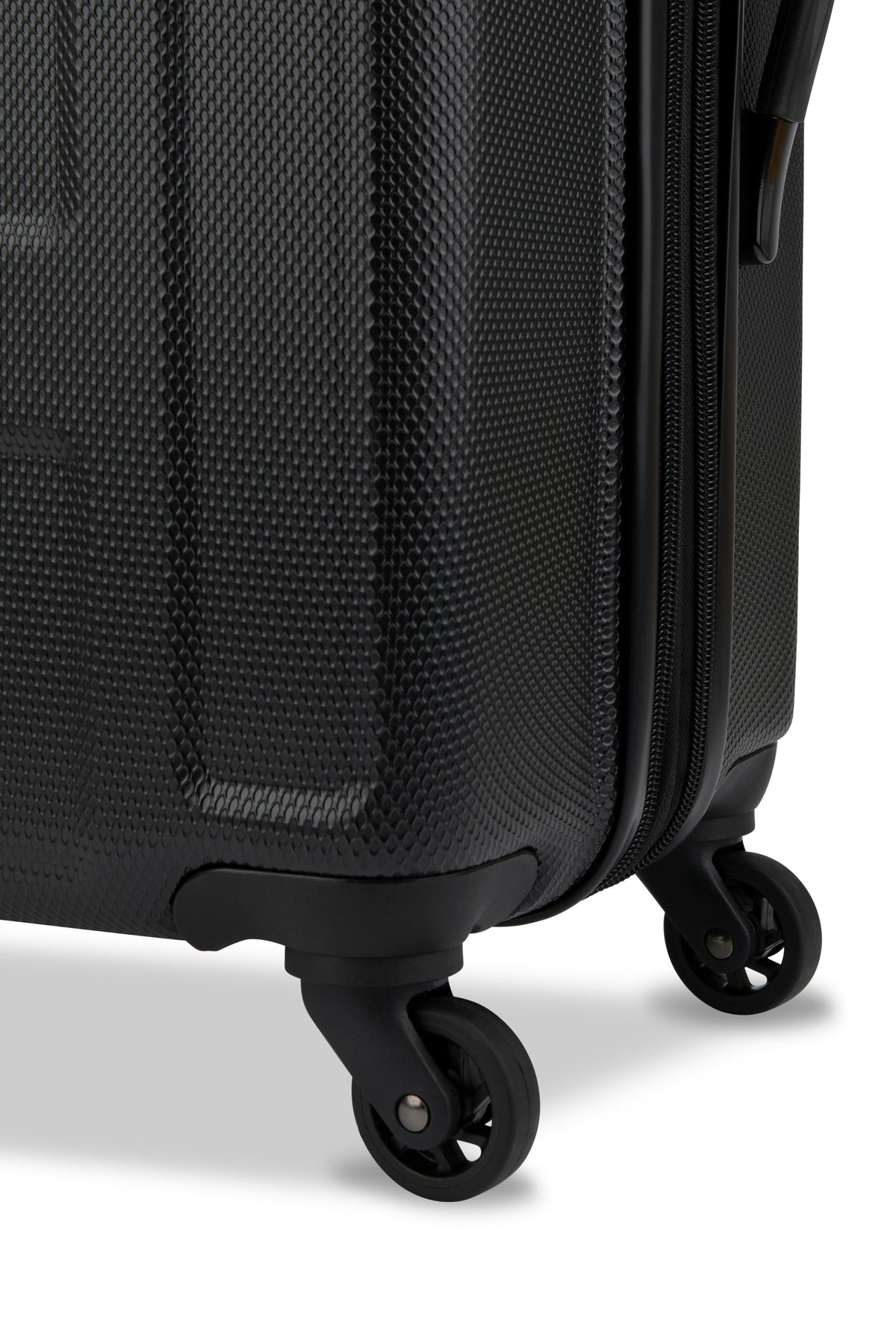 SWISSGEAR - Spring Break Collection Hardside Luggage 3 Piece Set - Black - 05