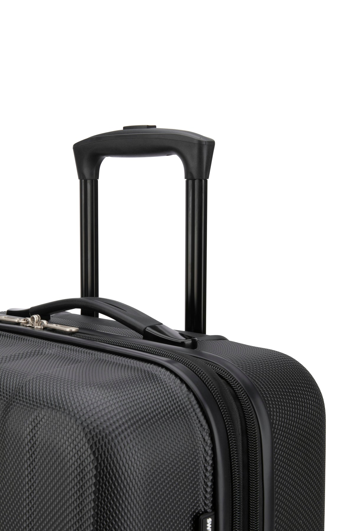 SWISSGEAR - Spring Break Collection Hardside Luggage 3 Piece Set - Black - 07