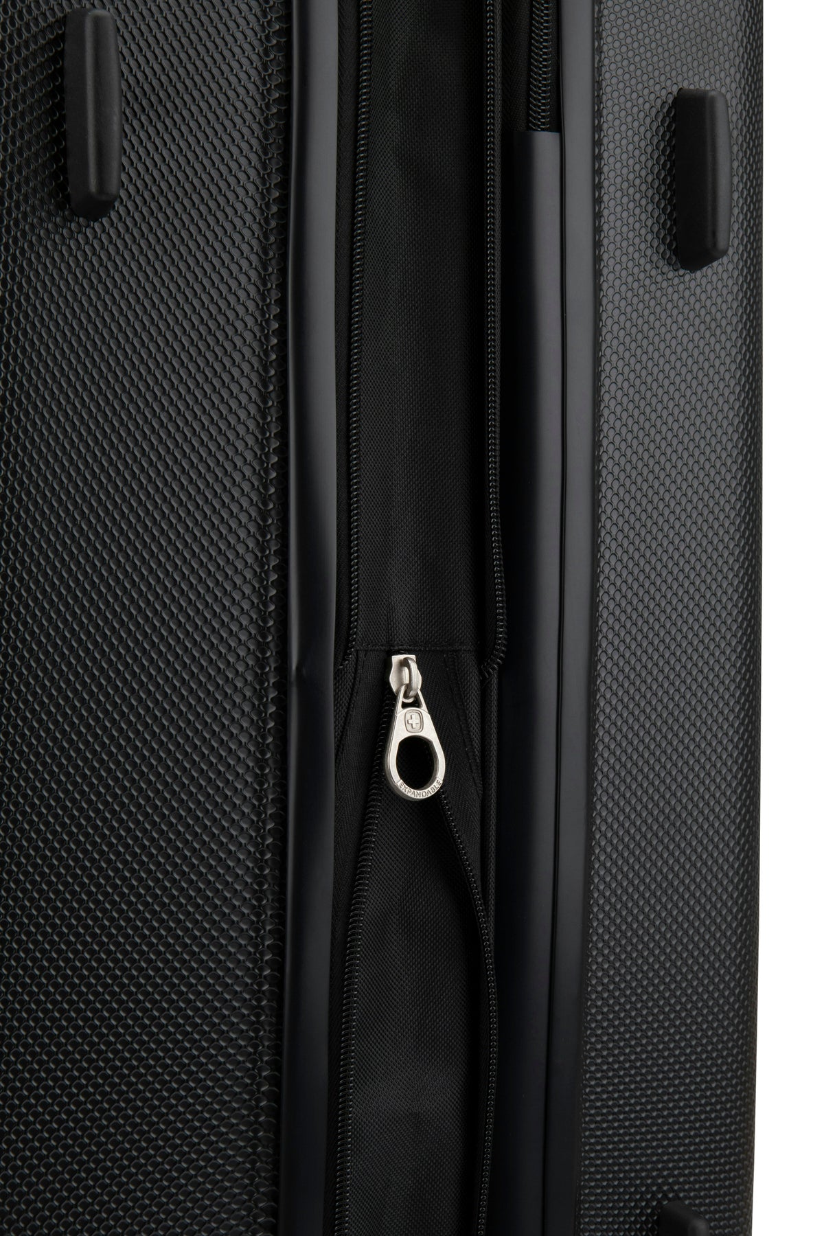 SWISSGEAR - Spring Break Collection Hardside Luggage 3 Piece Set - Black - 06