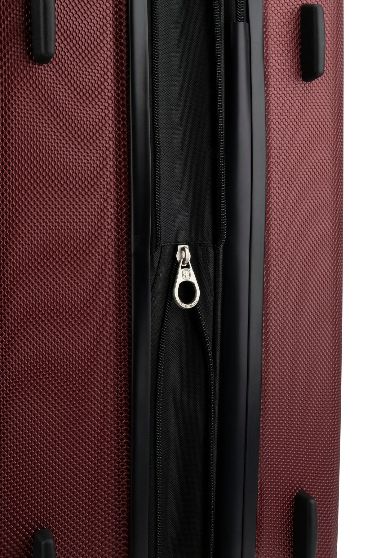 SWISSGEAR - Spring Break Collection Hardside Luggage 3 Piece Set - Burgundy - 06