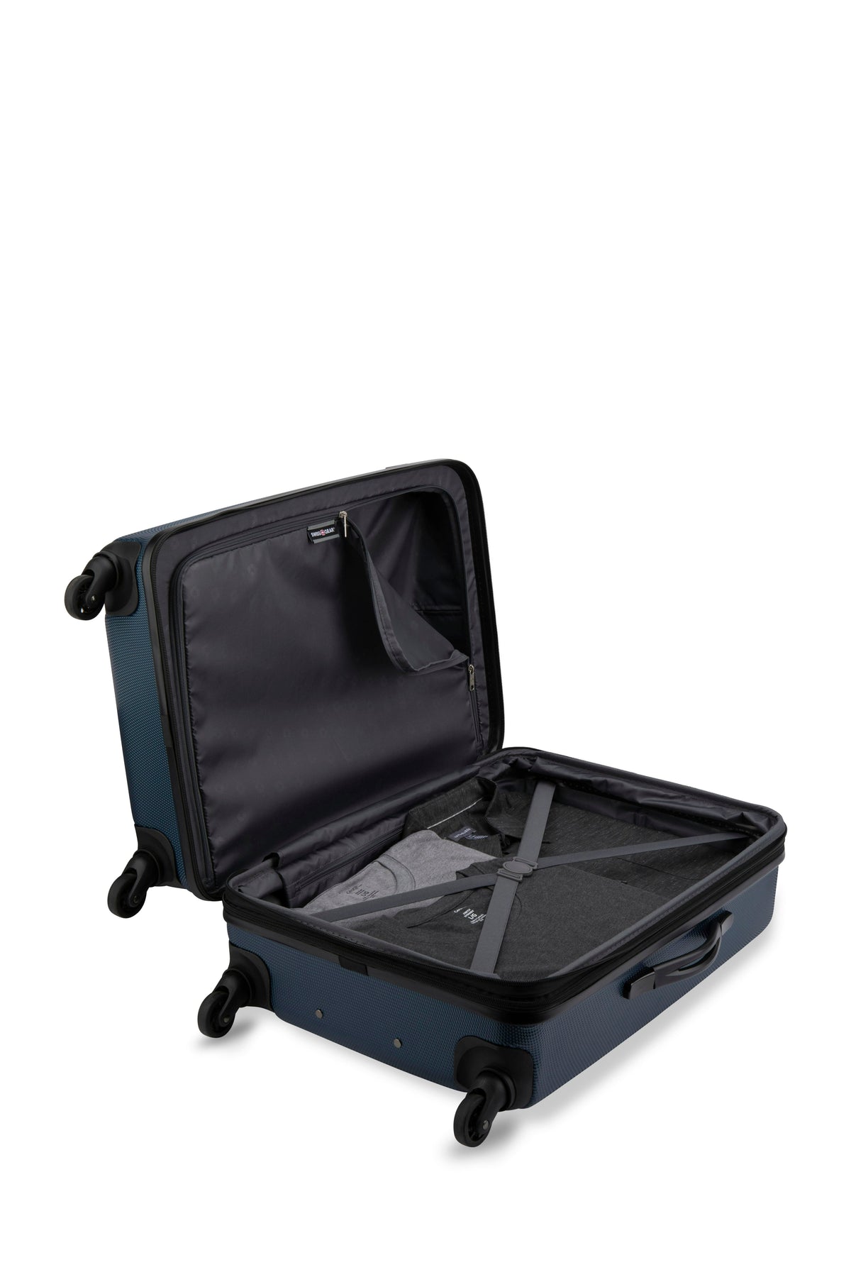 SWISSGEAR - Spring Break Collection Hardside Luggage 3 Piece Set - Blue - 03