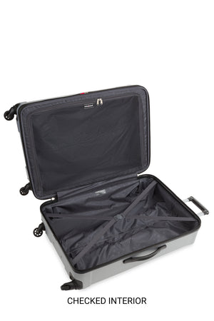 Swissgear 3750 3pc Hardside Spinner Luggage Set - Silver