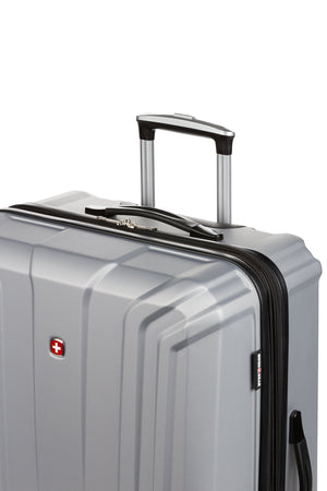 Swissgear 3750 3pc Hardside Spinner Luggage Set - Silver
