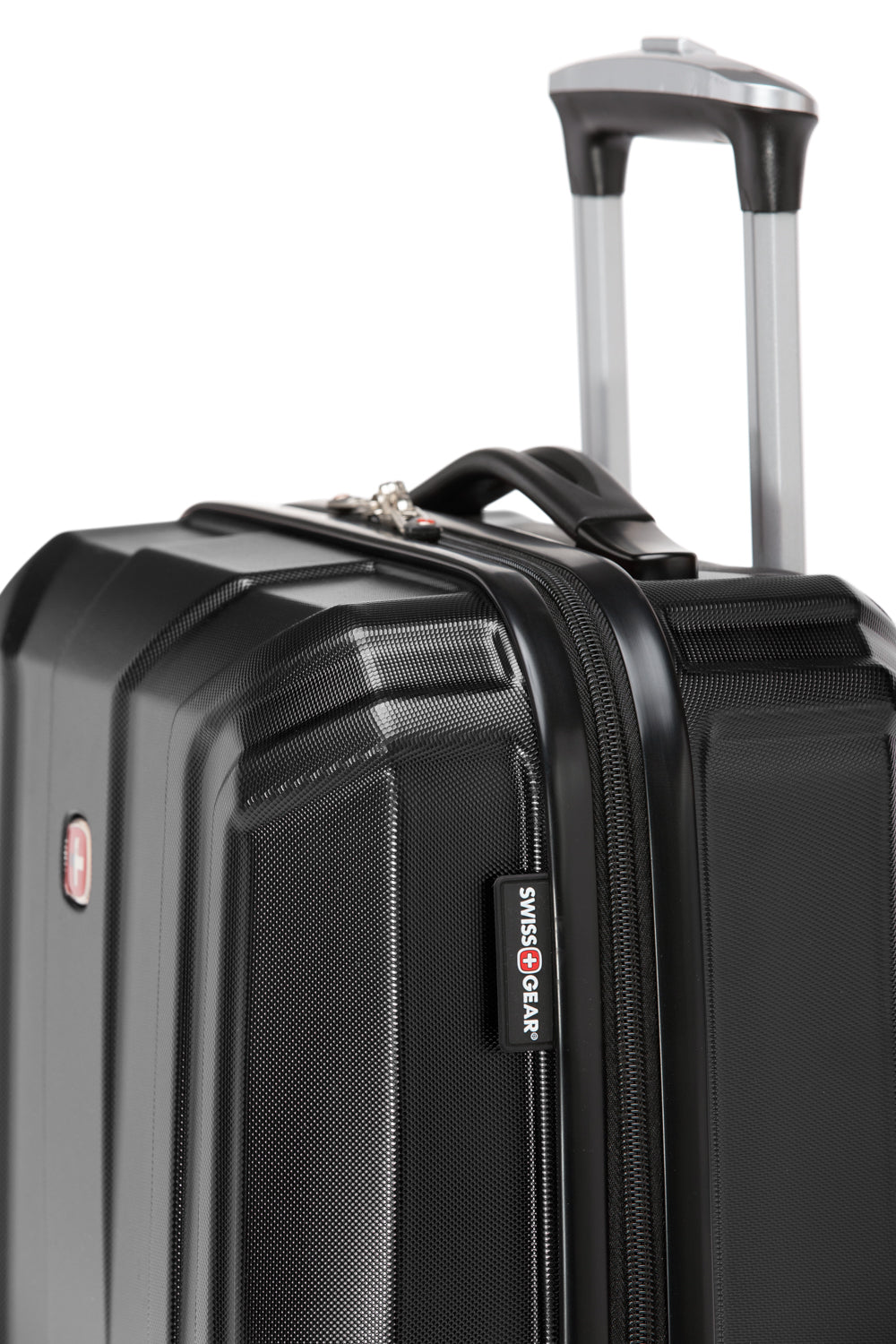 SWISSGEAR - Destination Collection Carry-On Hardside Luggage - Black - 07