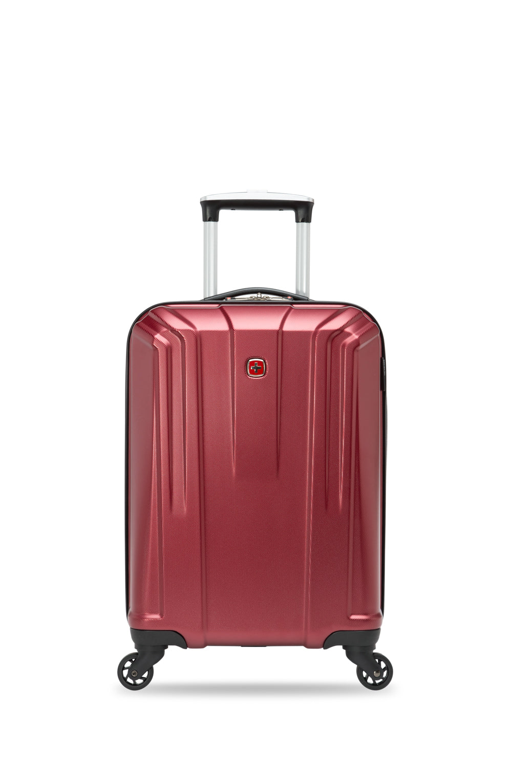SWISSGEAR - Destination Collection Carry-On Hardside Luggage - Red - 04