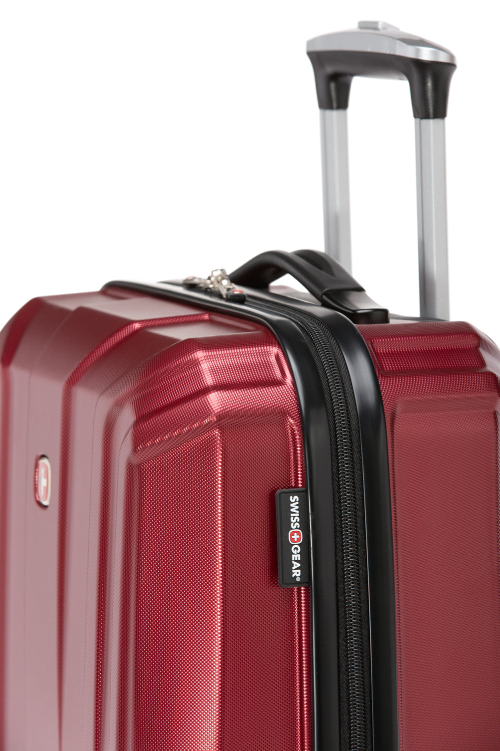 SWISSGEAR - Destination Collection Carry-On Hardside Luggage - Red - 07