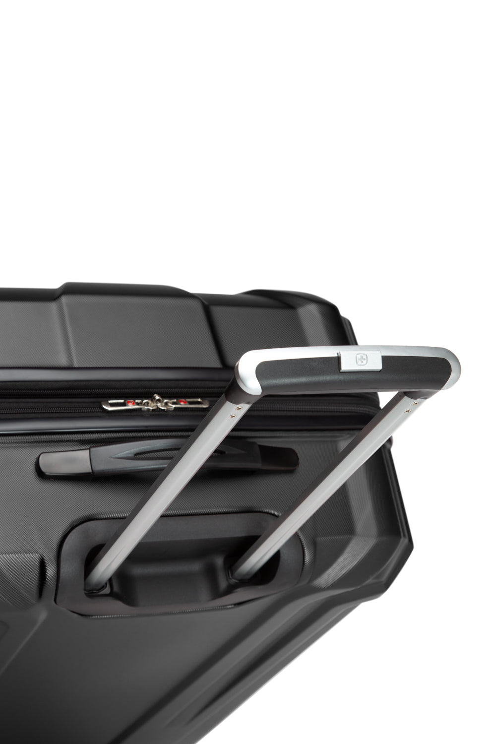 SWISSGEAR - Destination Collection Expandable Hardside Luggage 3 Piece Set - Black - 04