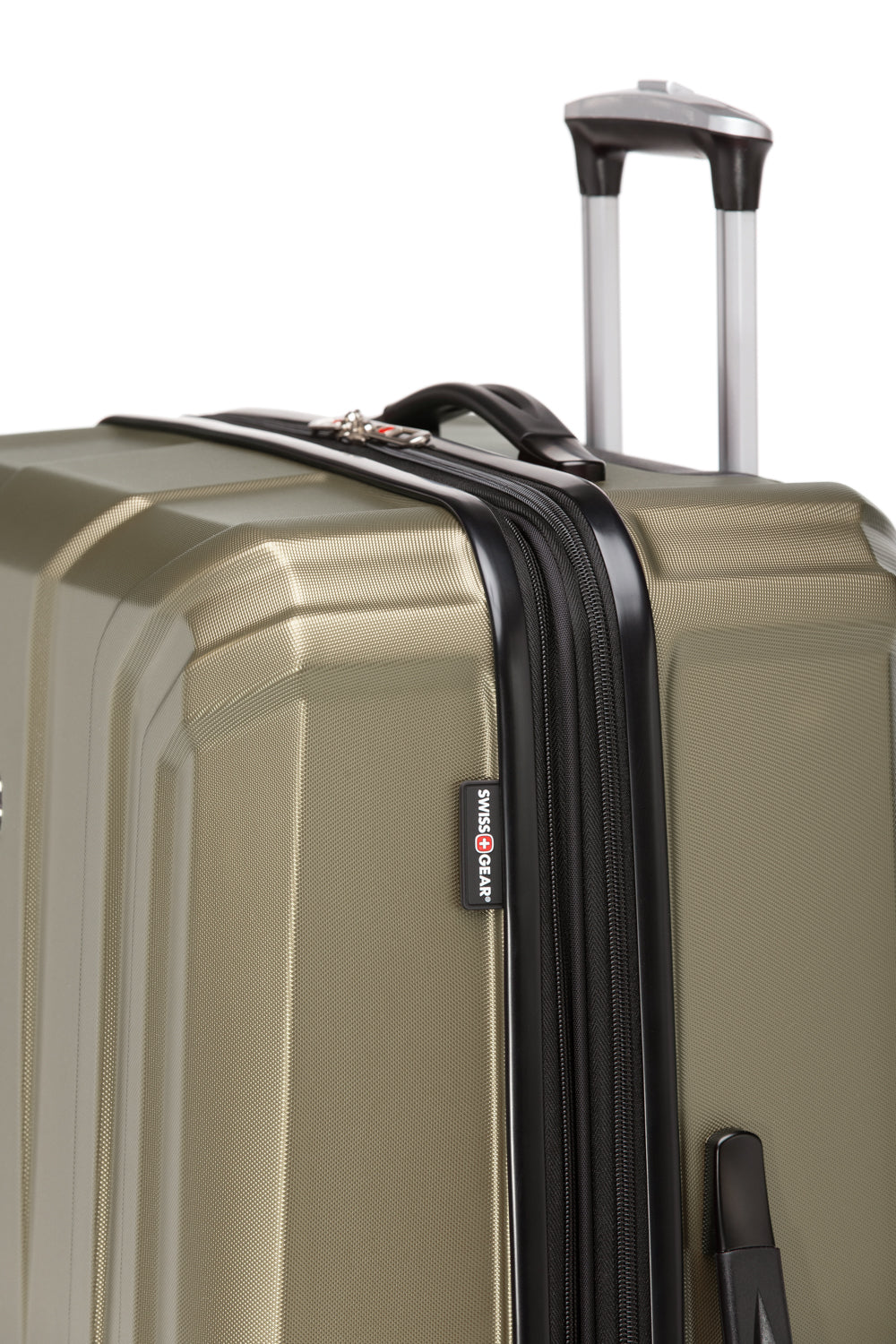 SWISSGEAR - Destination Collection Expandable Hardside Luggage 3 Piece Set - Champagne - 05