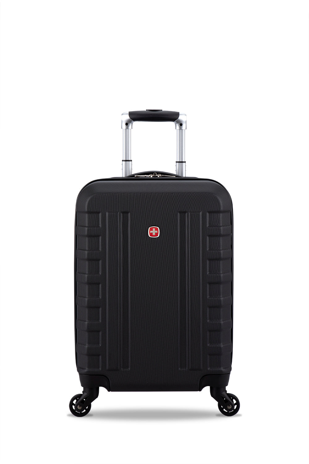 SWISSGEAR - Vernier Collection Carry-on Hardside Luggage - Black - 04