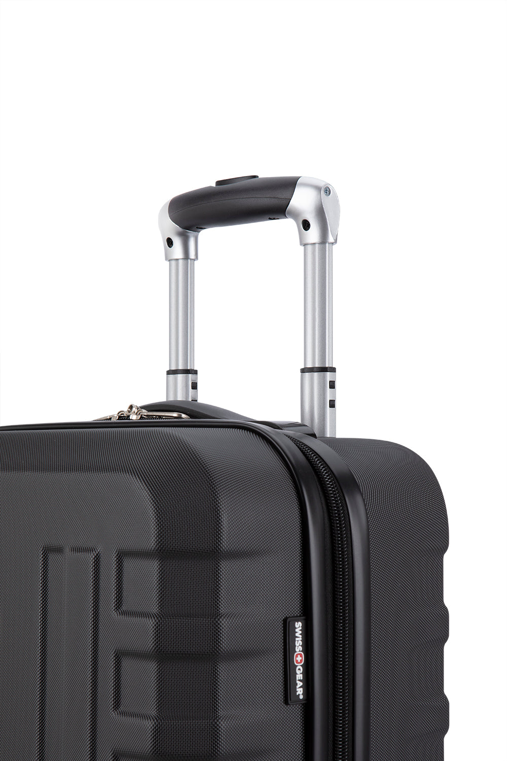 SWISSGEAR - Vernier Collection Carry-on Hardside Luggage - Black - 08