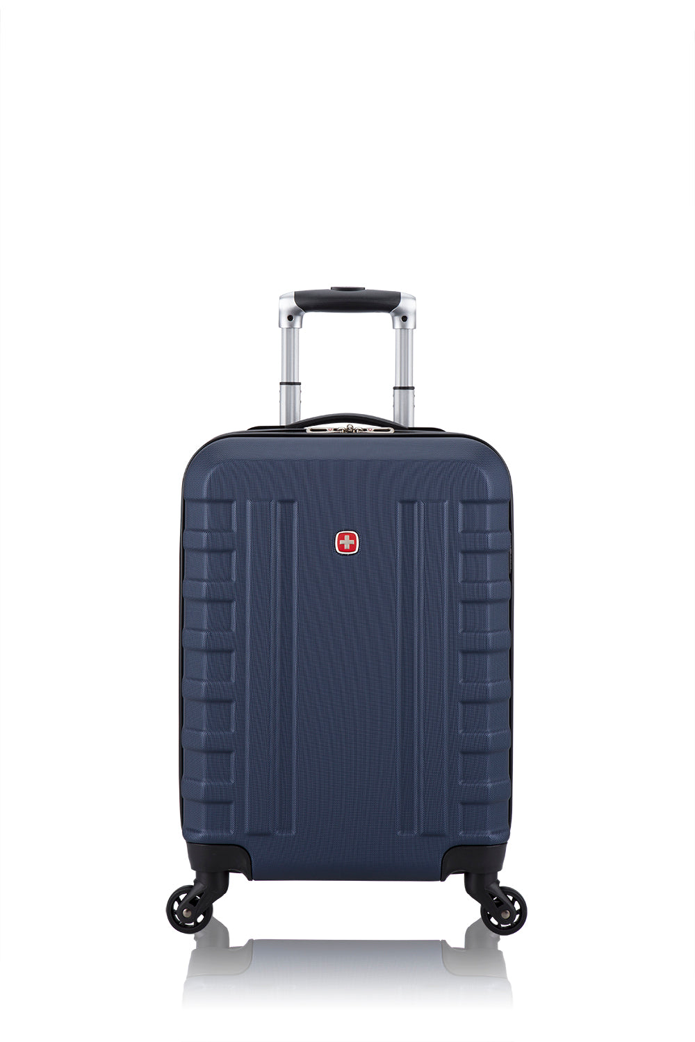 SWISSGEAR - Vernier Collection Carry-on Hardside Luggage - Navy - 01