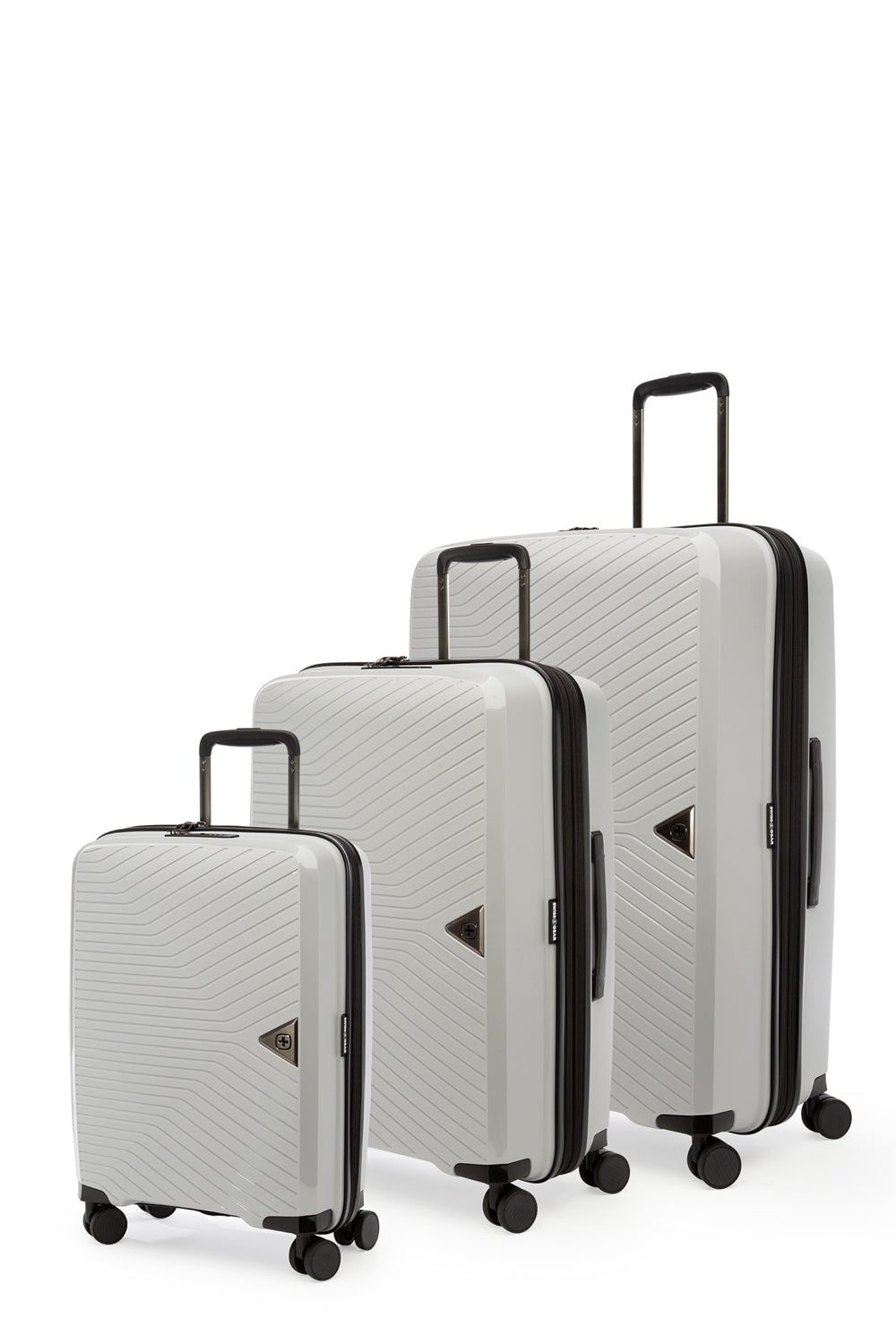SWISSGEAR - ULTRA-LITE Collection Hardside 3 Piece Set - Grey - 02