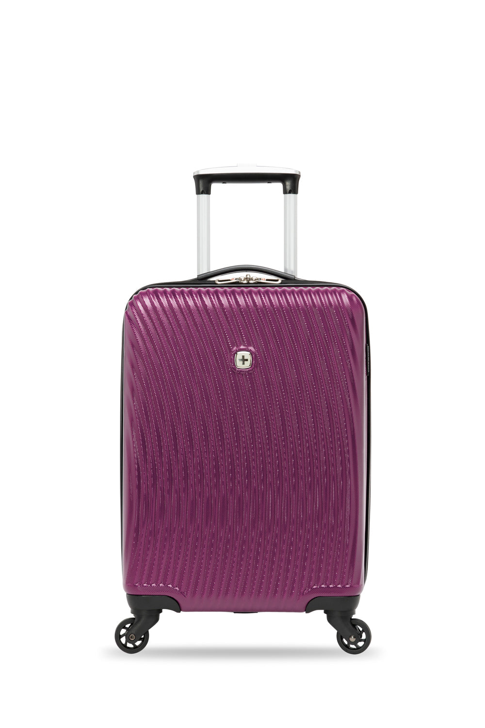 SWISSGEAR - DIVINE Collection Carry-On Hardside Luggage - Purple - 04