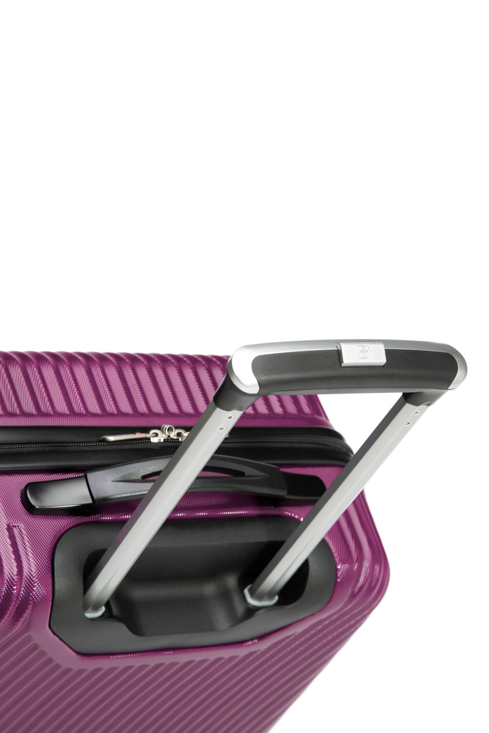 SWISSGEAR - DIVINE Collection Carry-On Hardside Luggage - Purple - 06