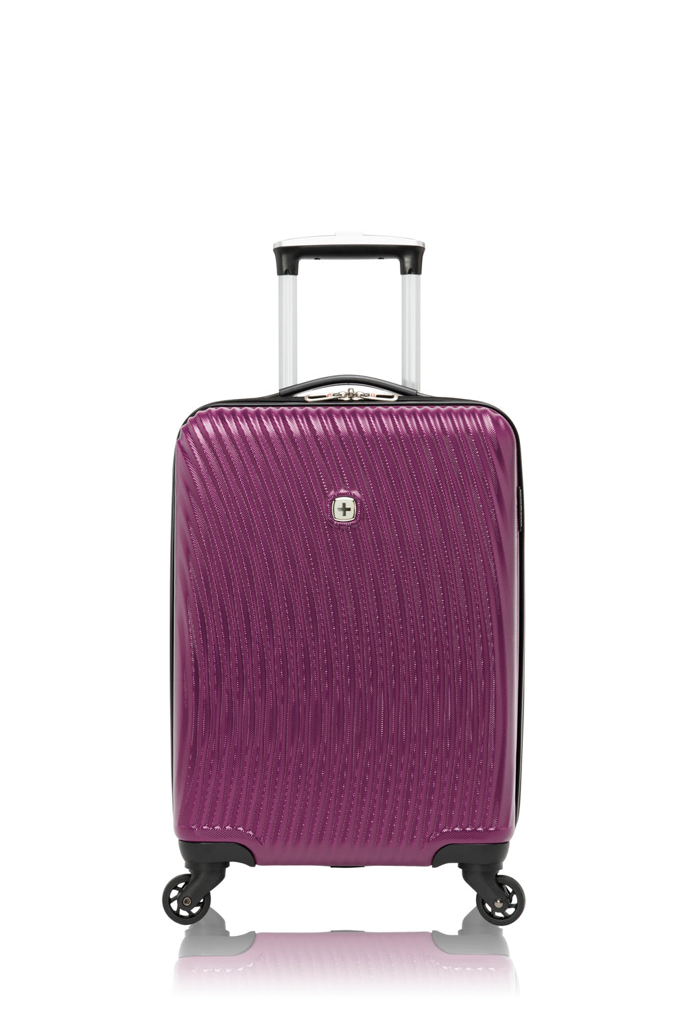 SWISSGEAR - DIVINE Collection Carry-On Hardside Luggage - Purple - 01